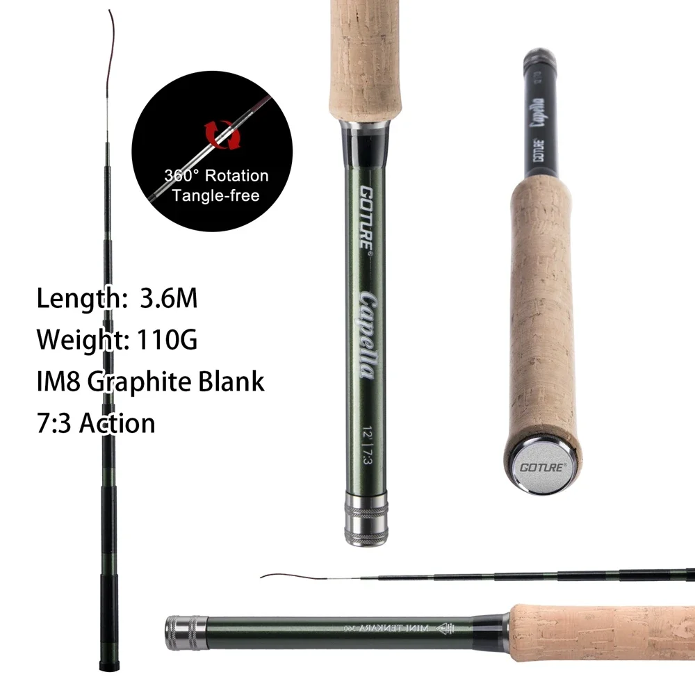 Goture 12FT Klasik Tenkara Sin - Fishing Rod Fly incelemesi ve fiyatı