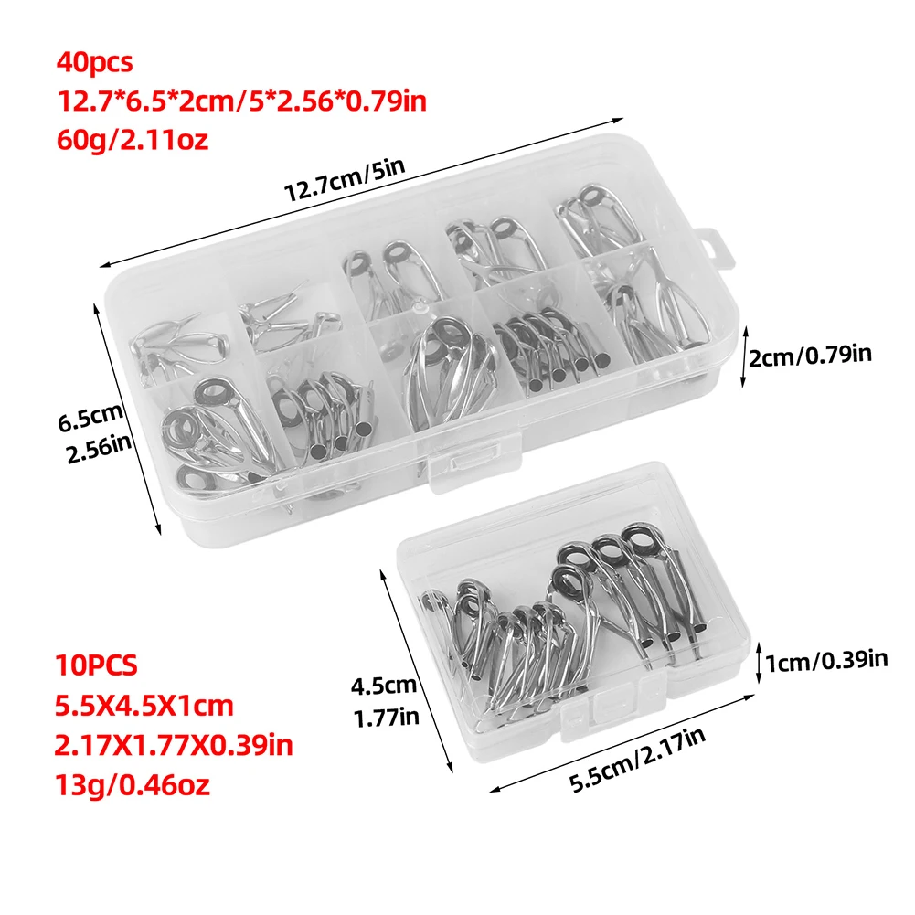 10/40 adet Olta Ucu Tamir Kiti - Fishing Rod Tip Replacement incelemesi ve fiyatı